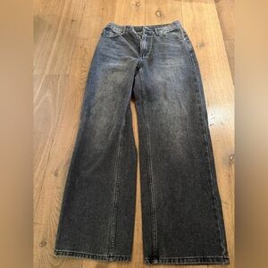 Women's Gray Flare & Wide Leg Jeans